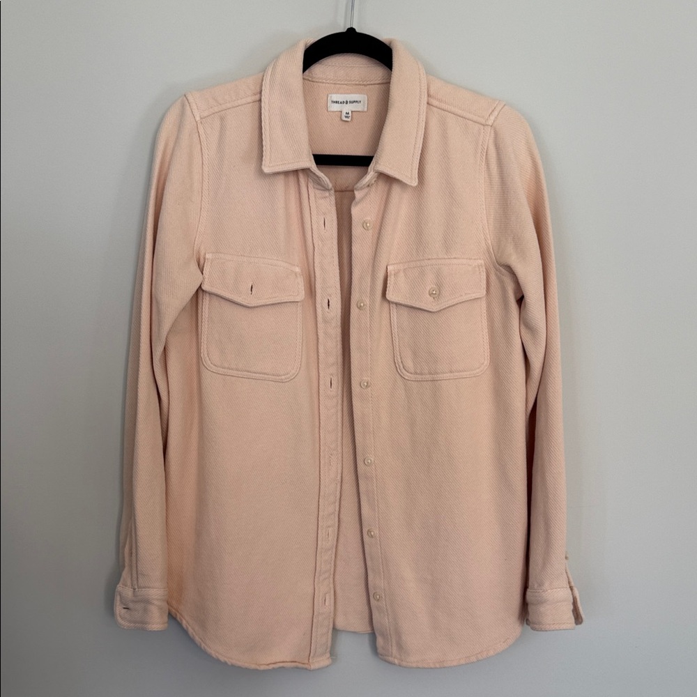 Thread & Supply Light Pink Button Down Shirt
